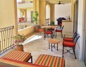 Outdoor dining - Serenity awaits at this beautiful 5 star beach resort! Short walk to downtown! (Cabo San Lucas)