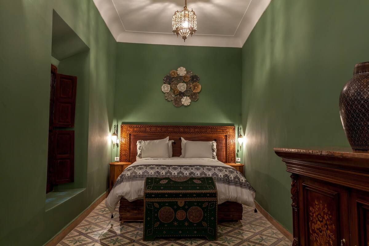 Deluxe Quadruple Room, 1 King Bed (Nour) | Desk, blackout drapes, iron/ironing board (on request), WiFi (free)