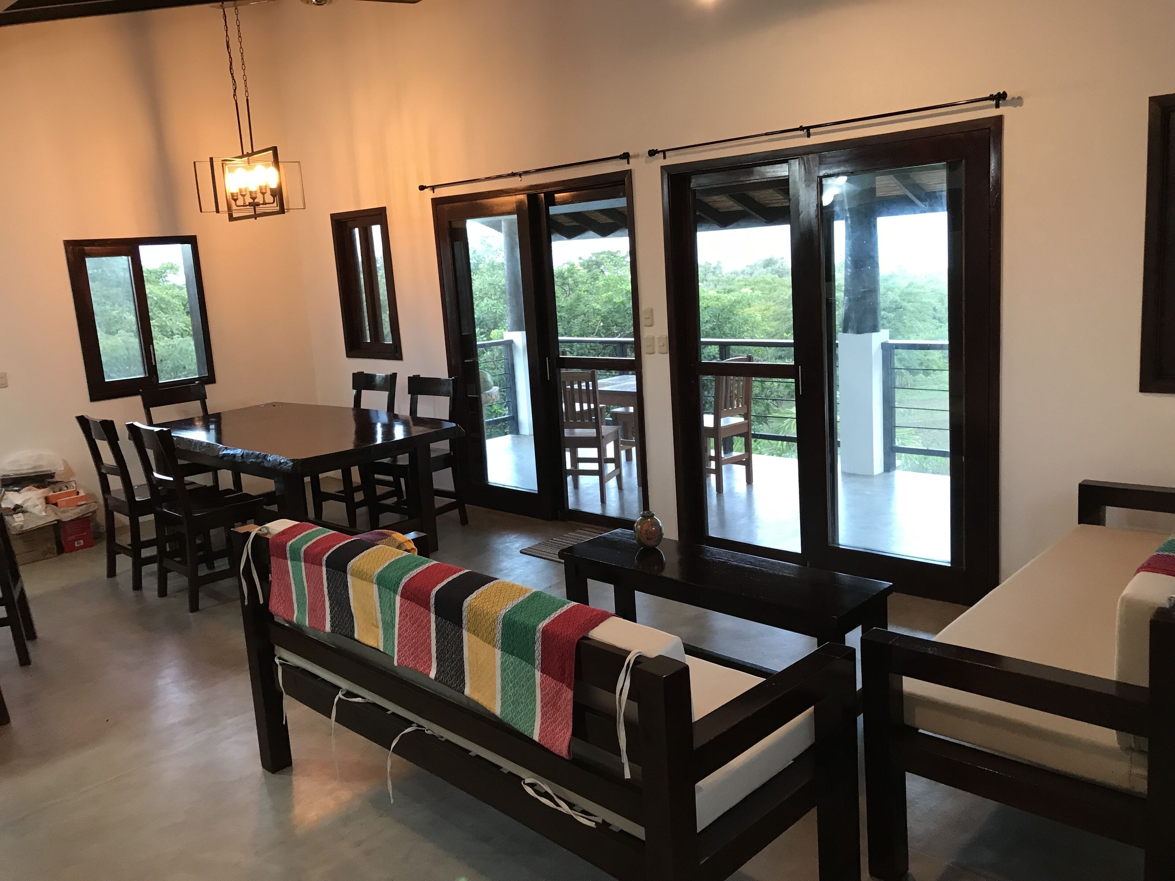Large Dining table and bar- Seating for 12