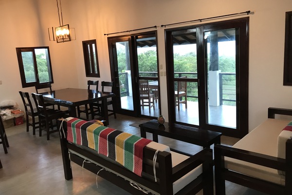 Large Dining table and bar- Seating for 12