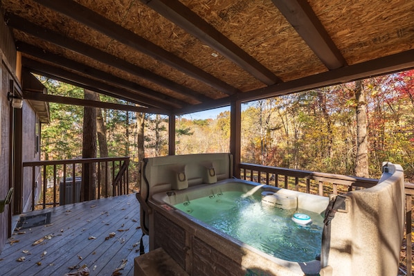 Bain à remous extérieur