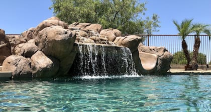 Home with Resort Backyard | Pool & Spa | Waterslide | Basketball Court