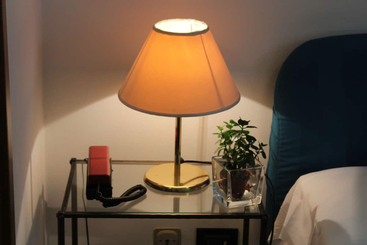 Standaard eenpersoonskamer | Een kluis op de kamer, een bureau, gratis wifi, beddengoed