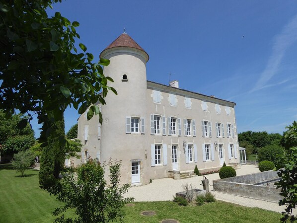 Façade de l’hébergement