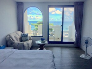 Deluxe Double Room, 1 Double Bed, Non Smoking, Ocean View | Desk, blackout drapes, soundproofing, free WiFi - Seya Inn (Hengchun)