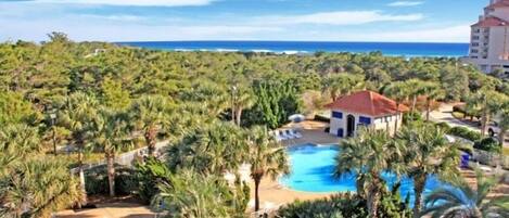 Indoor pool, a heated pool