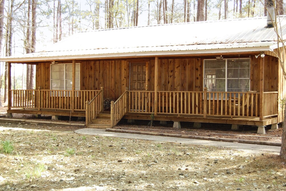 Rental Cabin with Fishing Privileges in Stocked Pond