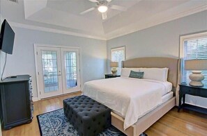 4 多间卧室、熨斗/熨衣板、WiFi、床单