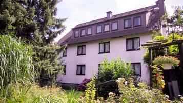 Fassade der Unterkunft