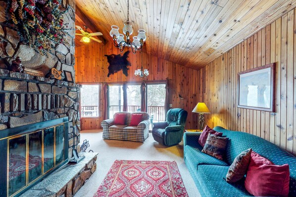 TV, fireplace, DVD player, table football