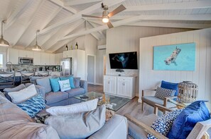 Smart TV, video games, DVD player, books