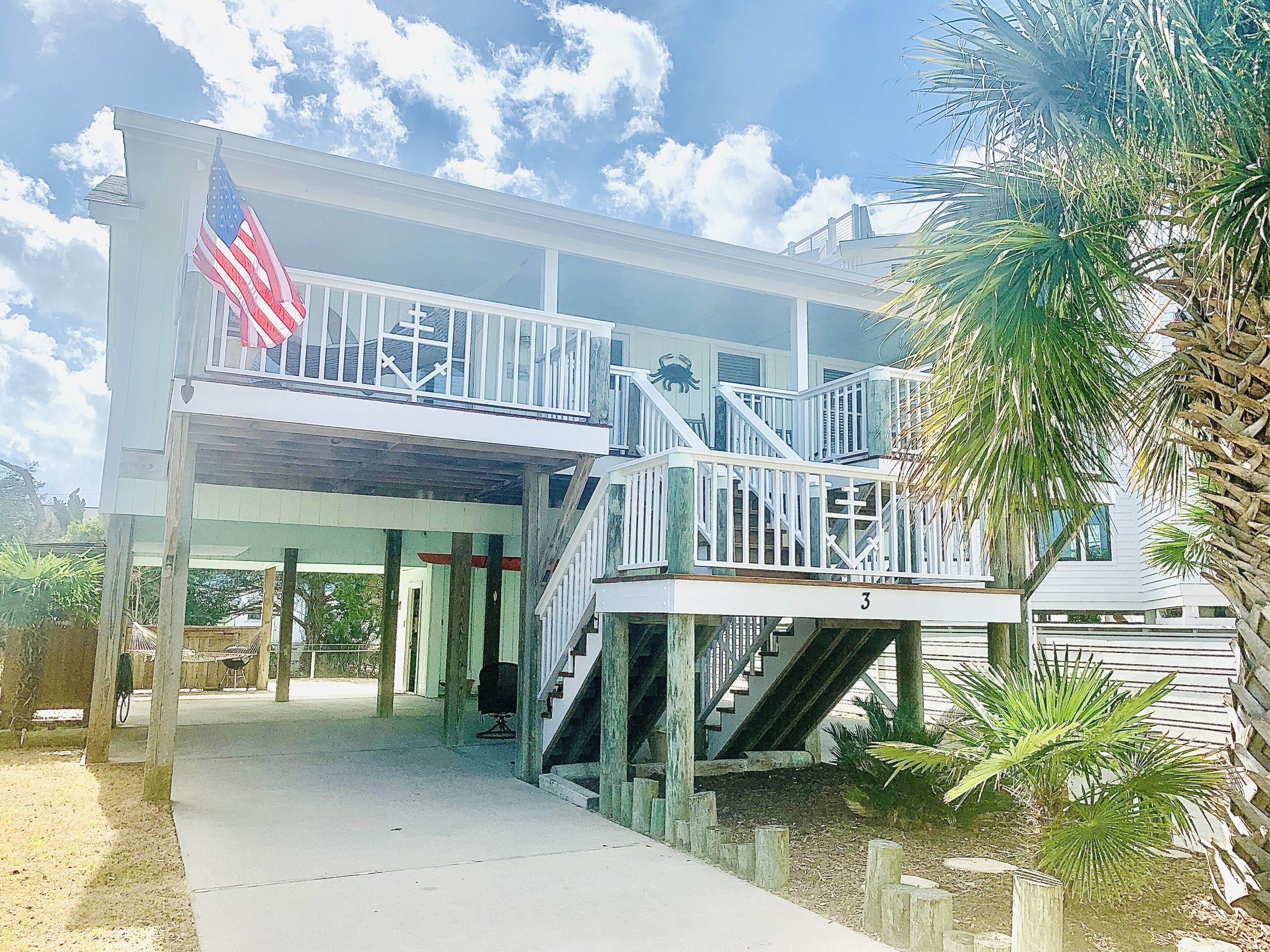 Tranquil Wrightsville Beach Cottage 200 Yds from the Sand!!!