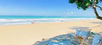 Beautiful BEACHFRONT condo,  close to all the shops/restaurants.