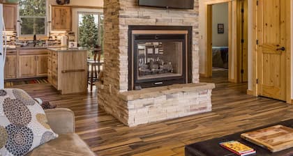 Custom Home with Two Private Master Suites and Heated Garage
