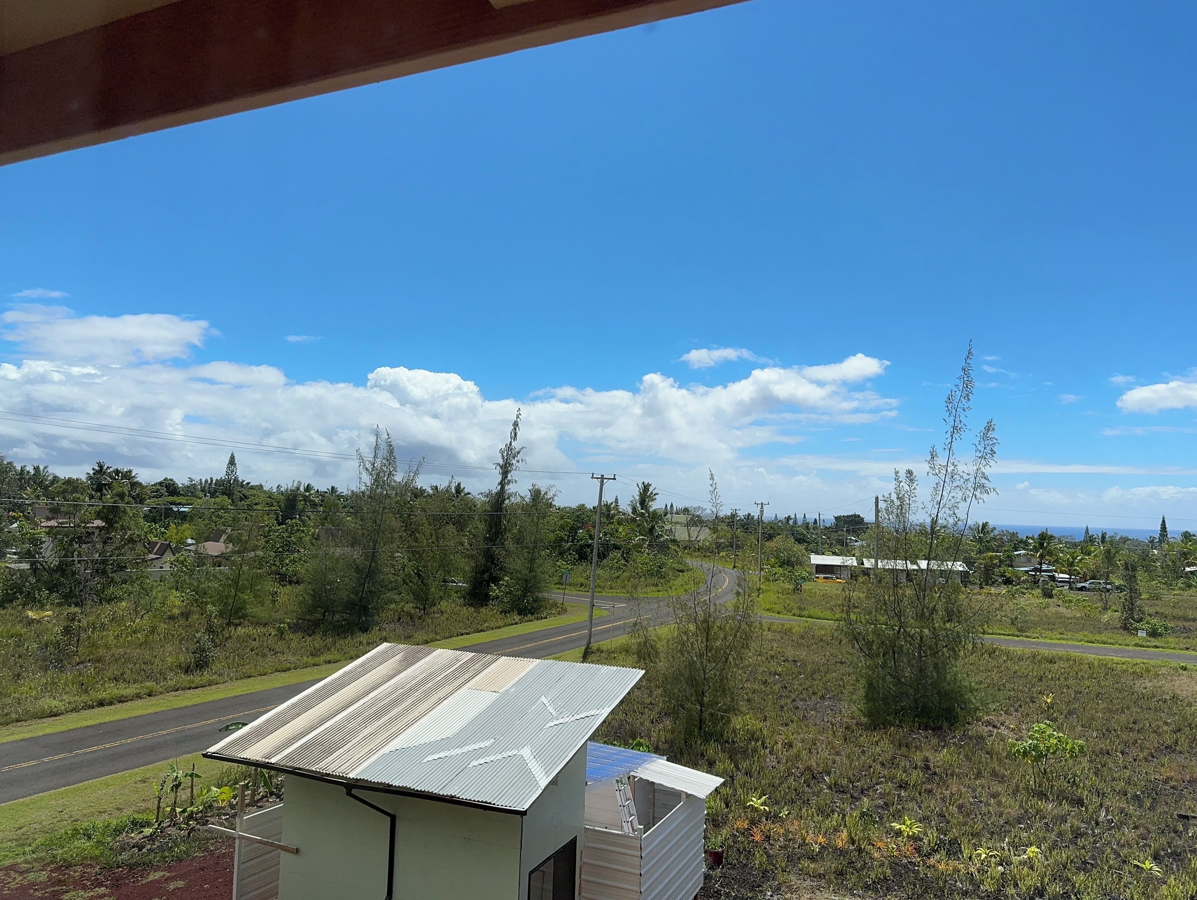 Vue depuis l’hébergement