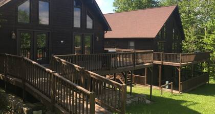 Espace grand groupe au bord de la piste de ski de Winterplace