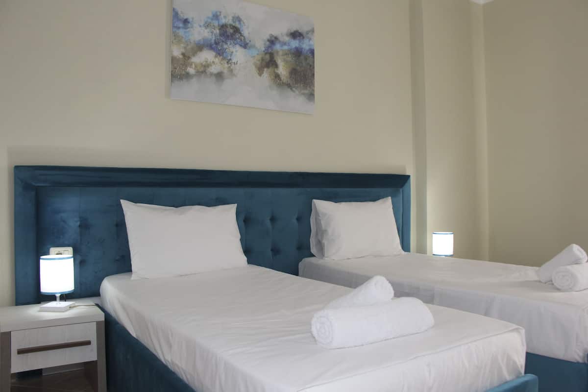 Basic Twin Room, Sea View | Desk, iron/ironing board, free cribs/infant beds, free WiFi