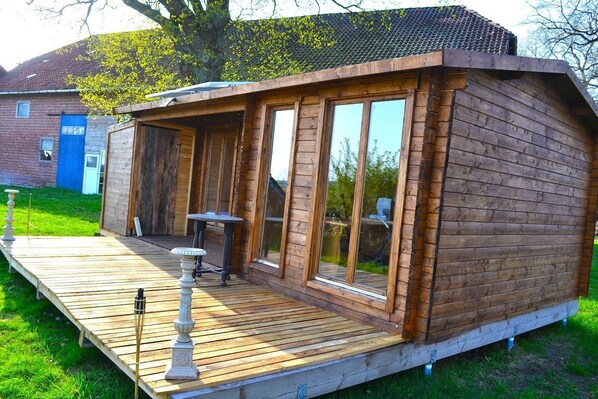 Exterior - Ferienhaus Yukon Cabin (Neustadt am Ruebenberge)