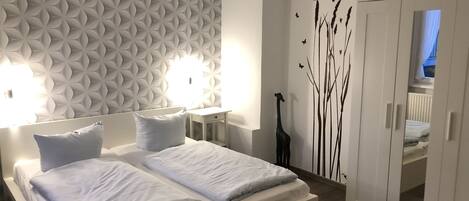 Desk, rollaway beds, free WiFi, bed sheets