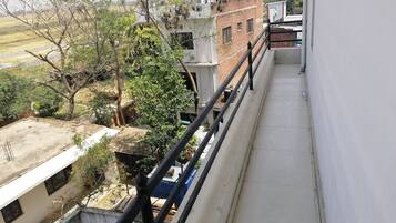 Family Suite, 2 Queen Beds, Pool View, Ground Floor | View from room