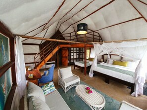 1 chambre, matelas mémoire de forme, décoration personnalisée