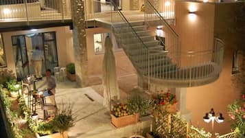 Front of property – evening/night