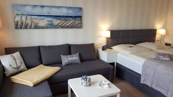 Premium-Doppelzimmer | Allergikerbettwaren, Minibar, Zimmersafe, Schreibtisch