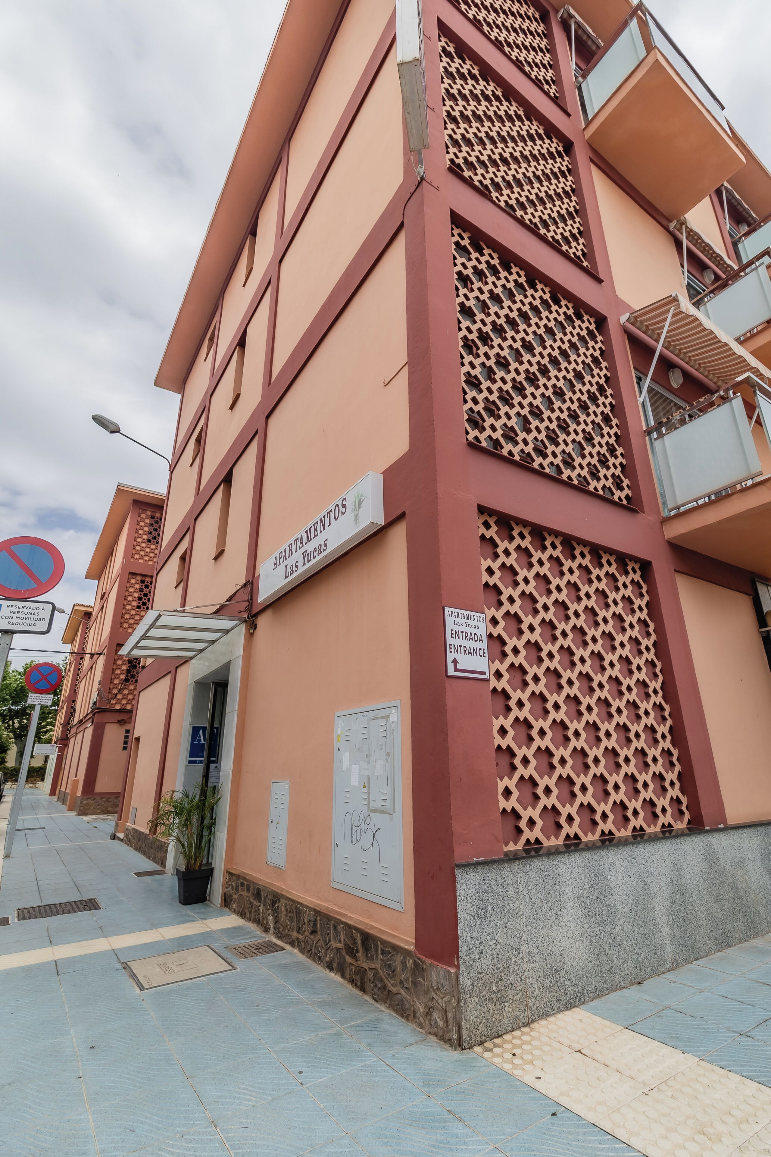 Façade de l’hébergement