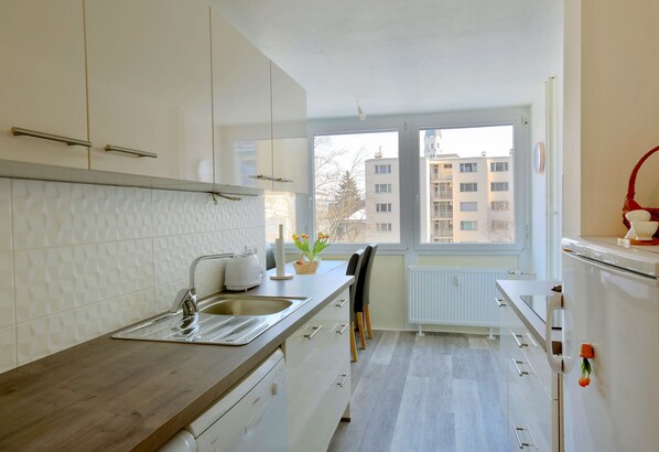 Family Apartment, 2 Bedrooms | Private kitchen