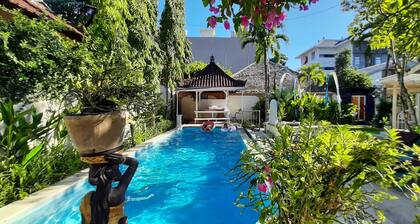 Villa Bunny Seminyak lähellä rantaa,
