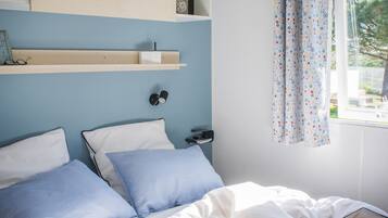 Casa mobile Comfort (Cottage Confort) | 2 camere, con stile personalizzato, con arredamento individuale