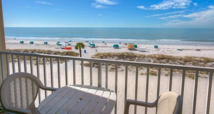 Direct Beach Views. Private Beachfront Balcony. Heated Pool and On-Site Tiki Bar! Tickets to Fun!