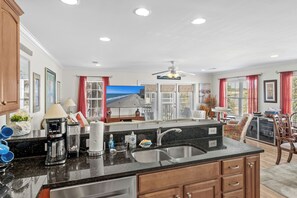 Interior - Private Heated Pool,2 Min. walk to beach, Games, BBQ AREA, Beach Essentials, 5BR (Garden City)