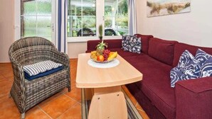 Living room - Ferienhaus Bergstraße (Korswandt)