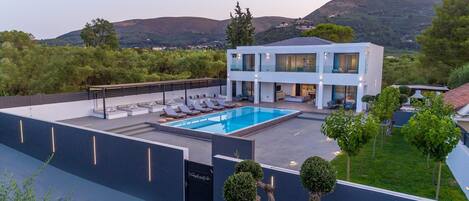 Overnatningsstedets facade