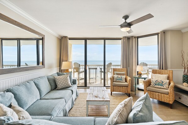 TV, DVD player, stereo