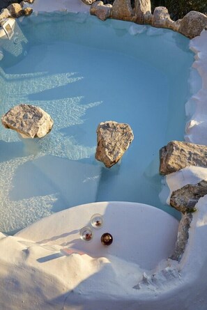 Outdoor pool - Garden architect's studio (Pirgos Kallistis)