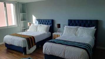 9 bedrooms, WiFi, bed sheets