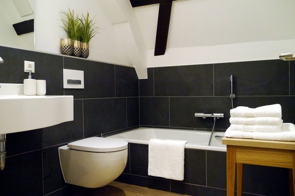 Doppelzimmer | Badezimmer | Kostenlose Toilettenartikel, Haartrockner, Handtücher