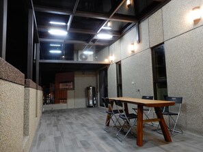Terrace/patio - Happywings Homestay (Hualien City)