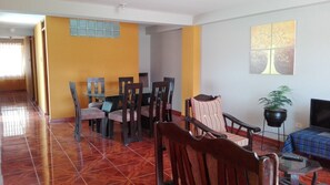 Apartment, 3 Bedrooms, Smoking | Living area