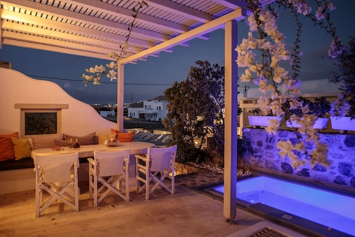 Elegantes Anwesen auf Mykonos in Strandnähe