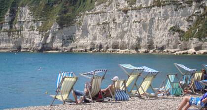 Devon Hideaway - 4 minuutin kävelymatka rannalle!