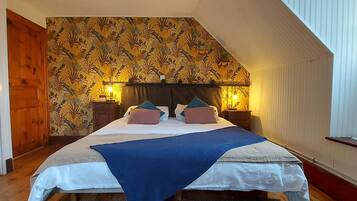 5 chambres, Wi-Fi gratuit, draps fournis