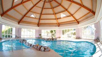 Indoor pool, outdoor pool