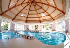 Indoor pool, outdoor pool