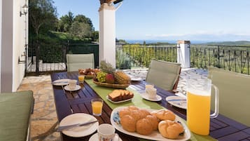 Opções para refeição ao ar livre