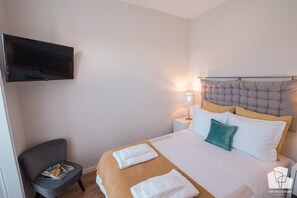 1 室のベッドルーム、アイロン / アイロン台、WiFi、ベッドシーツ