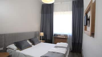 In-room safe, desk, blackout curtains, soundproofing