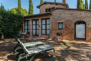 Terrace/patio - Colombina, Lovely Country Apartment At 6km From Siena (Siena)